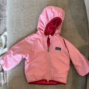 Patagonia REVERSIBLE jacket 9-12month girls